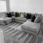 BISHOP USHAPED SILVER SCATTERD BACK