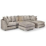 Bishop Light Mink Sofa Set