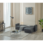 Black FUTRO Corner Sofa Bed