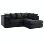 Black Jumbo Cord Dylan Sofa