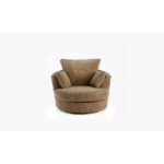 _Brown Jumbo Cord Sofa