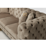 Chesterfield Velvet Sofas – Tufted Set