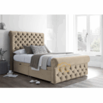 Classic SLEIGH BED SINGLE DOUBLE KINGSUPER Style