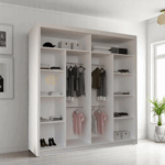 Diamond Sliding Door Wardrobe