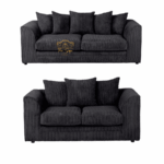 Dylan Black Sofa Modern Comfort