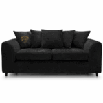 Dylan Chenille Sofa in Black – Top Pick