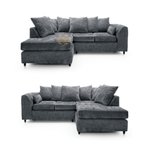 Dylan Chenille Sofa in Grey