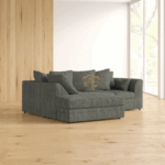 Dylan Sofa in Cool Gray Cord