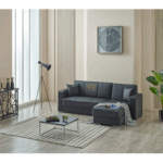 FUTRO BLACK CORNER SOFA BED