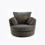 Gray Jumbo Cord Dylan Sofa