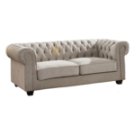 Hampton Chesterfield Sofa Cream