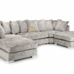 Light Mink U-Shape Sectional