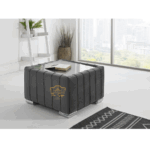 Lilly grey foot stool