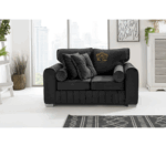 Lilly sofa Black 2 seater