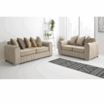 Lilly sofa cream colour 3+2 seater
