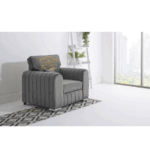 Lilly sofa grey colour 1 seater