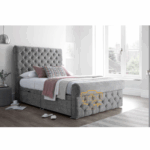 Luxury SLEIGH BED SINGLE DOUBLE KINGSUPER Frame