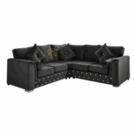 MALIBU sofa Black colour L shape