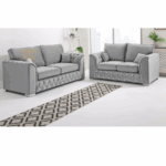 MALIBU sofa grey colour 3+2 seater