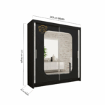 Mariaka Wardrobe – Sleek Design with Size Options to Match Your Needs