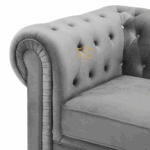 Modern Grey Velvet Luxe