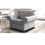Nicole Corner Group Sofa gray 1 seater