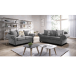 Nicole Corner Group Sofa gray 3+2 seater