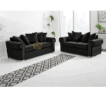 Olympia Scatterback Black colour 3+2 seater