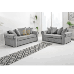 Olympia Scatterback grey colour 3+2 seater