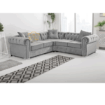 Olympia Scatterback grey colour L shape