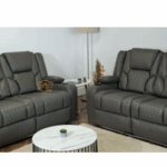 Orlando Recliner Sofa Set with USB & Cupholders