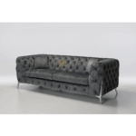 Regal Velvet Chesterfield Sofa Set