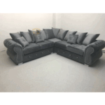 Rio Tuxedo Chesterfield crush velvet