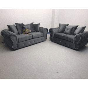 Rio Tuxedo Chesterfield luxe crushed velvet