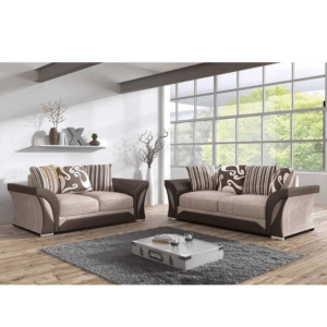 SHANNON SOFA BROWN 2+3 seater