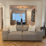 SLAONA LUXURIOUS cream 3 seater