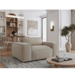 SLAONA LUXURIOUS cream colour 1 seater