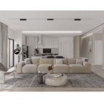 SLAONA LUXURIOUS cream colour 5 seater