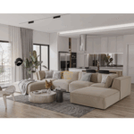 Salona Cream Sofa