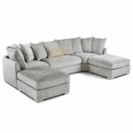 Silver Fox Bishop U Shape Corner Sofa