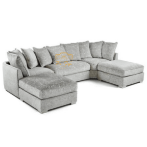 Silver Fox Bishop U Shape Corner Sofa