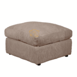 Soft Light Brown Dylan FOOT STOOL