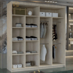 Space-Saving Marika Wardrobe – 120cm to 203cm Options