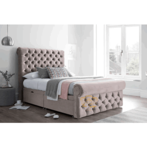 Stylish SLEIGH BED SINGLE DOUBLE KINGSUPER Bedframe