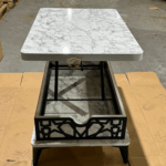 Stylish Smart Table – Marble White Top