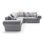 VERONA NAPLE light gray CORNER SOFA L shape