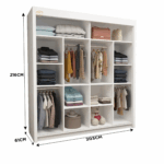 Venice Closet – Available in 150cm, 180cm & 203cm Widths