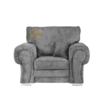 Verona Grey High Back Sofa 1 seater