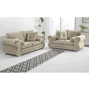 falcon sofa cream 3 seater