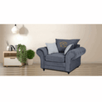 nicole corner dark gray 1 seater